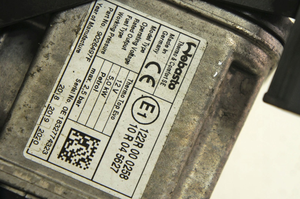 фото №7, Ql379 volvo v90 16- webasto обігрівач стояночний бензин 31694656