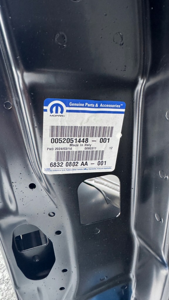 фото №4, Двері передні перед ліва jeep renegade оригінал 68320802aa