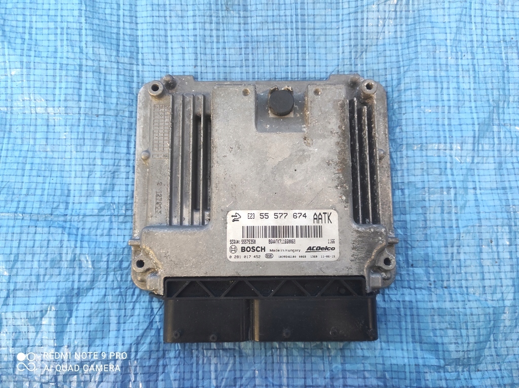 фото №1, Бортовой компьютер блок управления 55577674 opel insignia 2.0 cdti