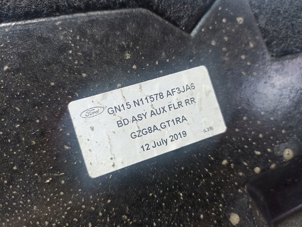 фото №6, Ford ecosport lift пол коврик багажника