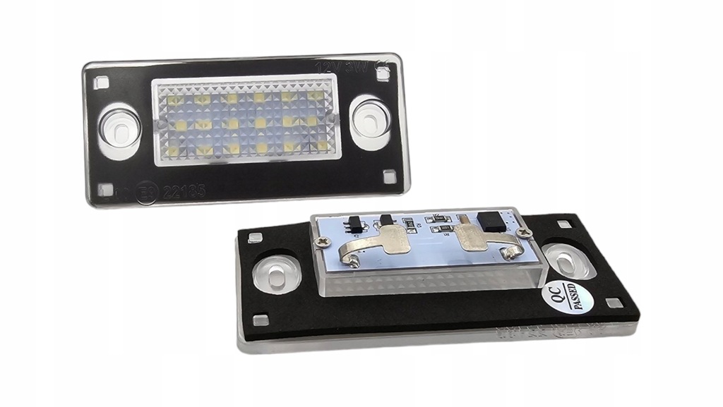 фото №15, Led освітлення підсвітка номерного знака audi a3 8l lift 2001-2003