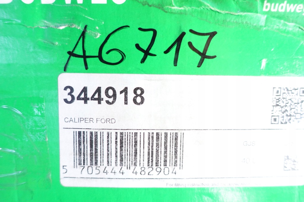 фото №9, Суппорт тормозной левый перед transit bk212b302aa