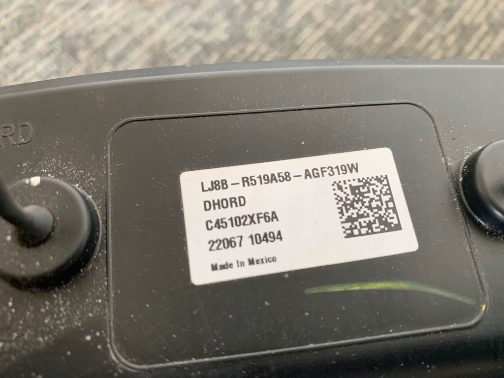 фото №13, Ford mustang mach-e gt czarna лампа потолочный кабины салона оригинал