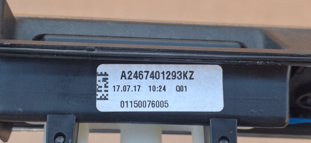 фото №8, Mercedes b-klasa w246 w242 молдинг крышки накладка хром a2467401293