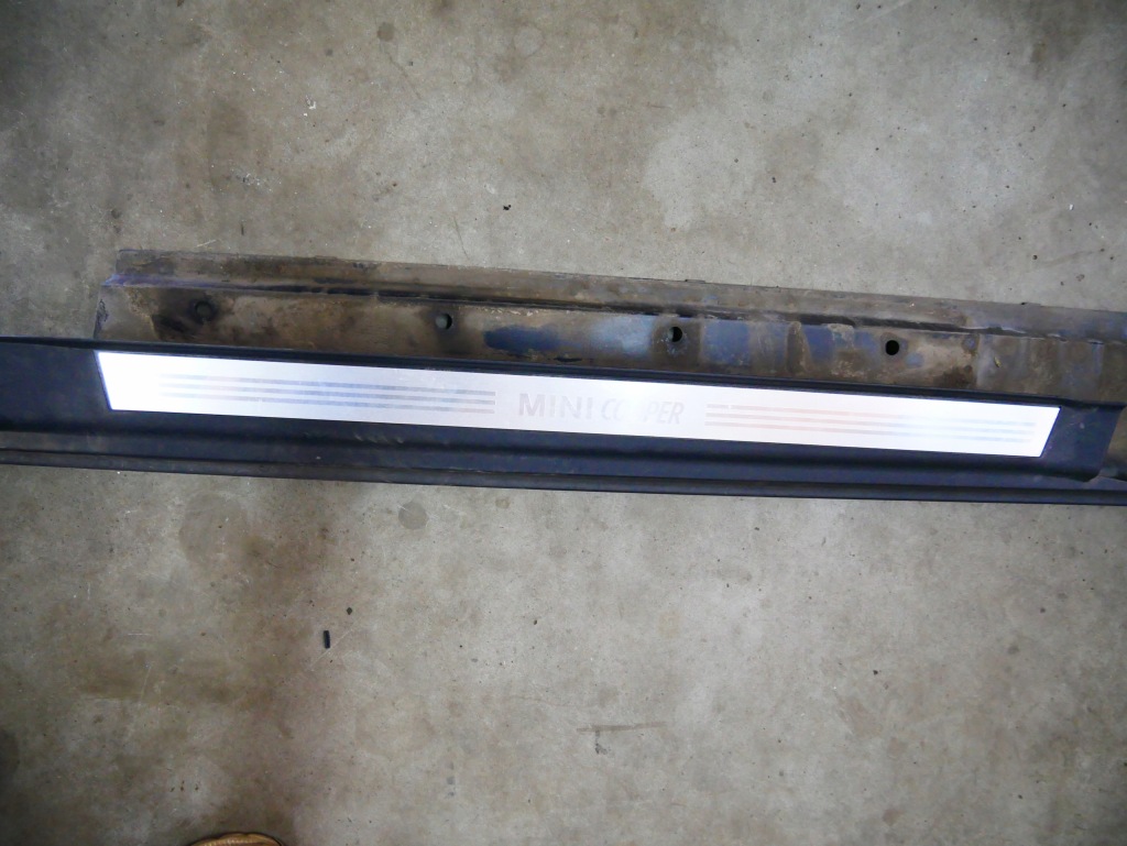 Mini r56 r57 r58 r59 поріг правий накладка поріг поріг ліва 7147915 Доставка