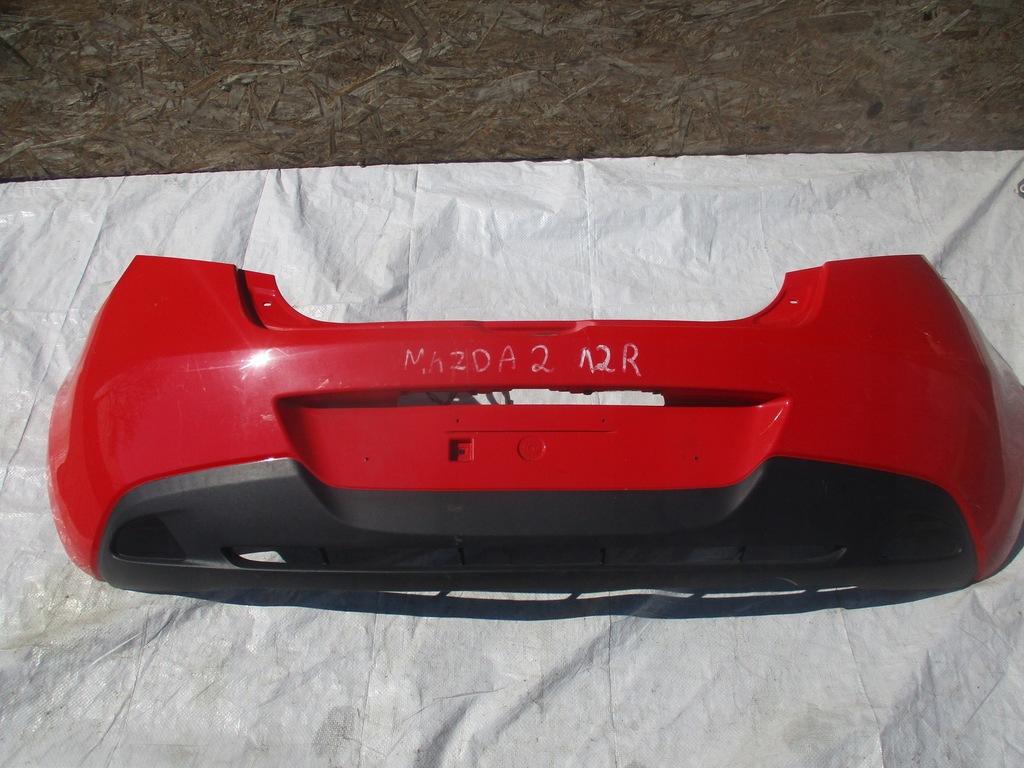 фото №13, Mazda 2 ii бампер задня задній 12r