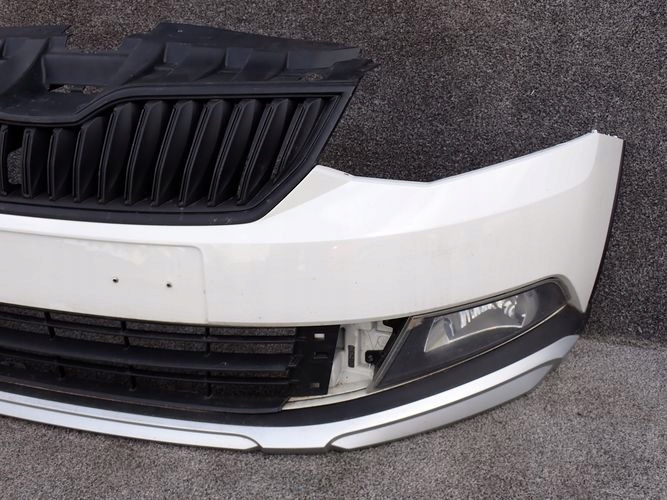 фото №6, Skoda fabia iii scout 14-18 бампер передний перед