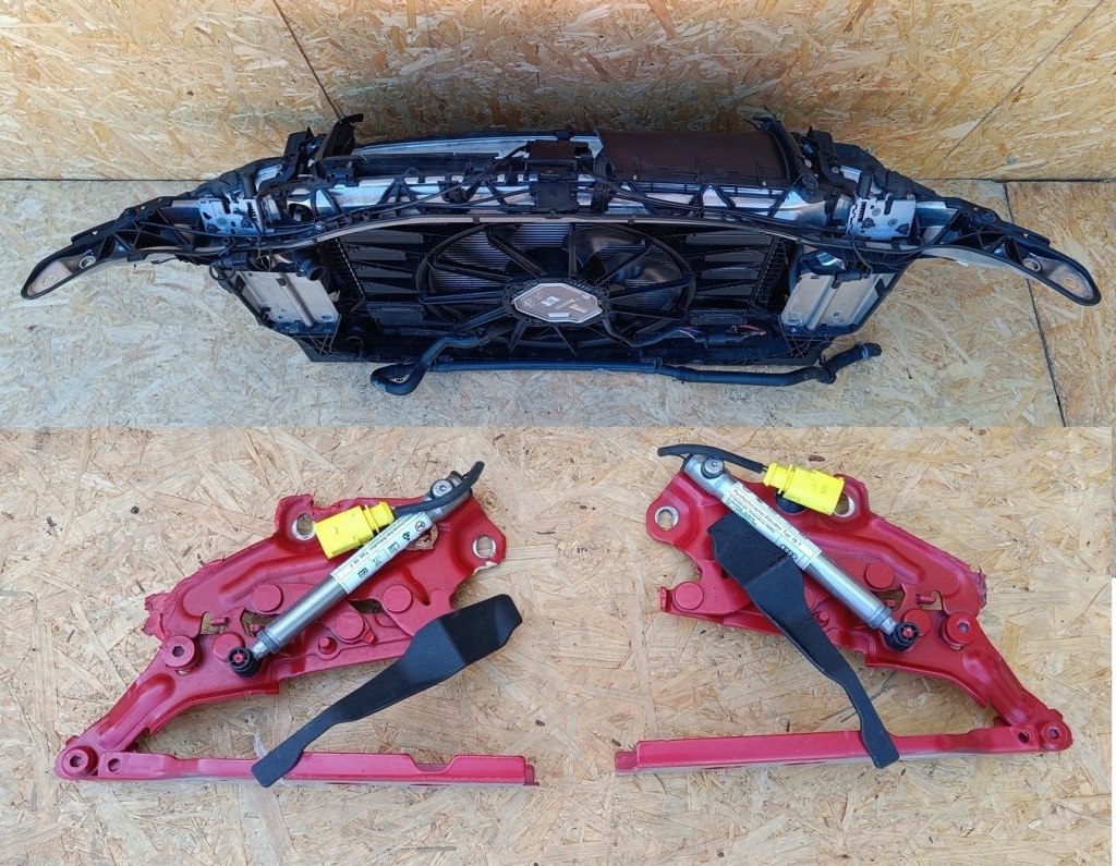 Audi a6 c8 4k s-line full led перед капот крыло  ремень радиатор ly3u 2022r с Разборки