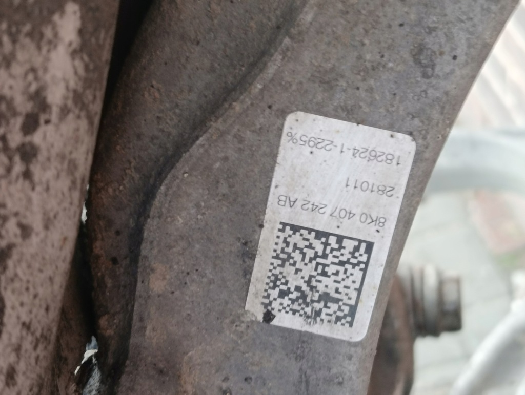 фото №5, Поворотный кулак правый перед передняя audi a4 b8 a6 c7 a5 a5 3.0 tdi 8k0407242ad