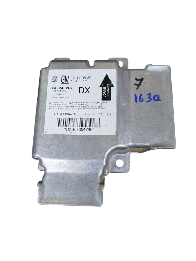 Купити Модуль подушок повітряних подушка безпеки opel vectra c 13170589