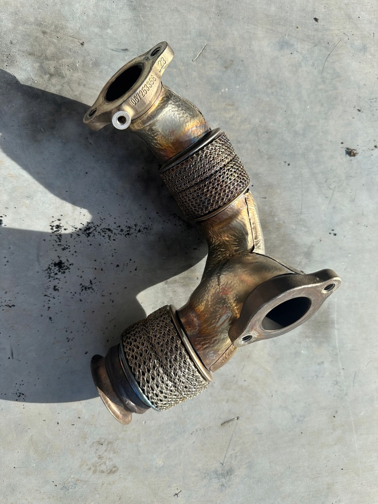 фото №5, Коллектор выпускной соединение audi sq7 4m 4.0 tdi 057253358