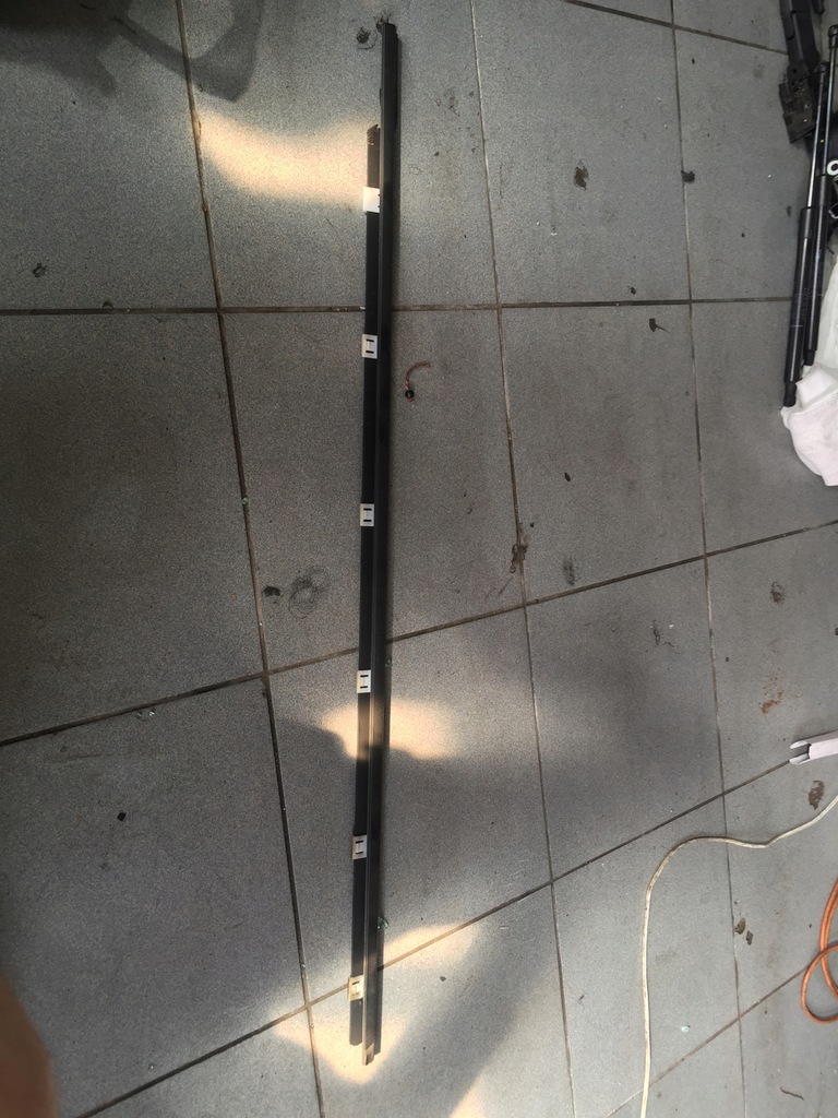 фото №1, Kia rio v 2017- молдинг прокладка na дверь перед