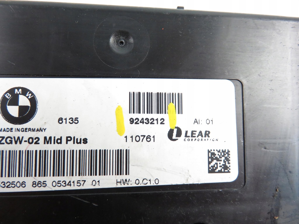 фото №7, Модуль комфорта bmw 5 f10 9243212