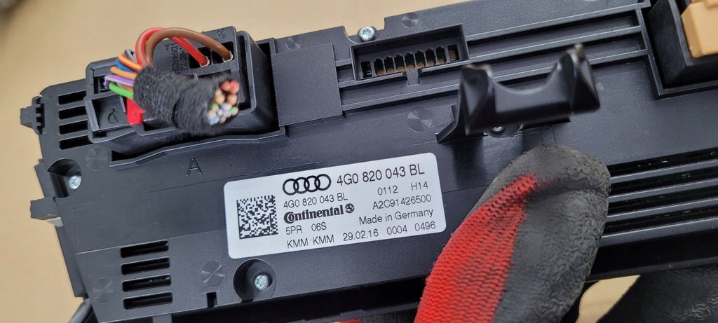 фото №9, S6 c7 4g lift a6 панель обдув кондиционера 4g0820043bl a7 4g s7