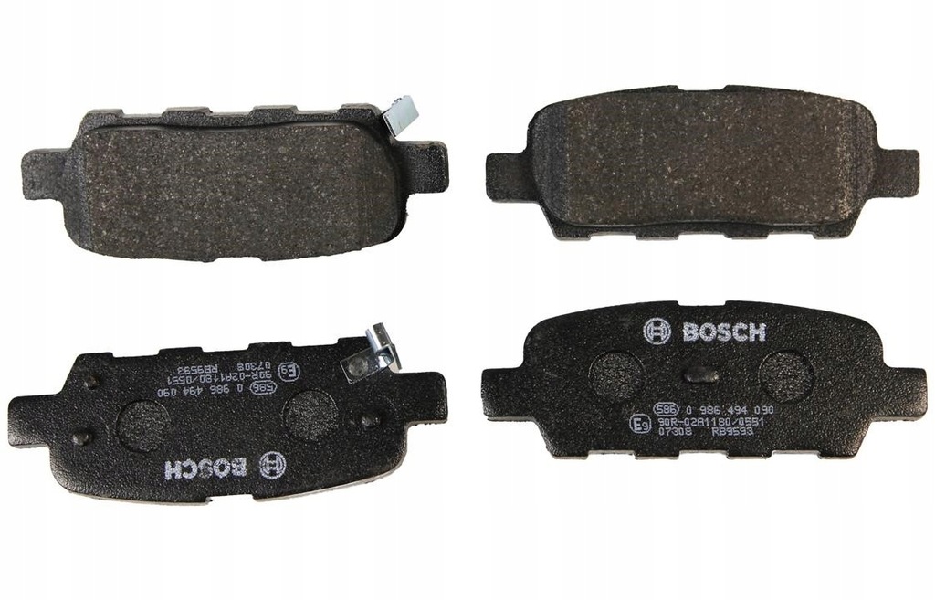 фото №16, Гальмівні колодки ham. infiniti fx bosch 986 494 090 набір гальмівних колодок гальмівних,