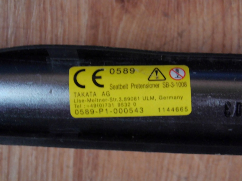 фото №8, Infiniti q50 2018 2019 pas лівий перед натягувач