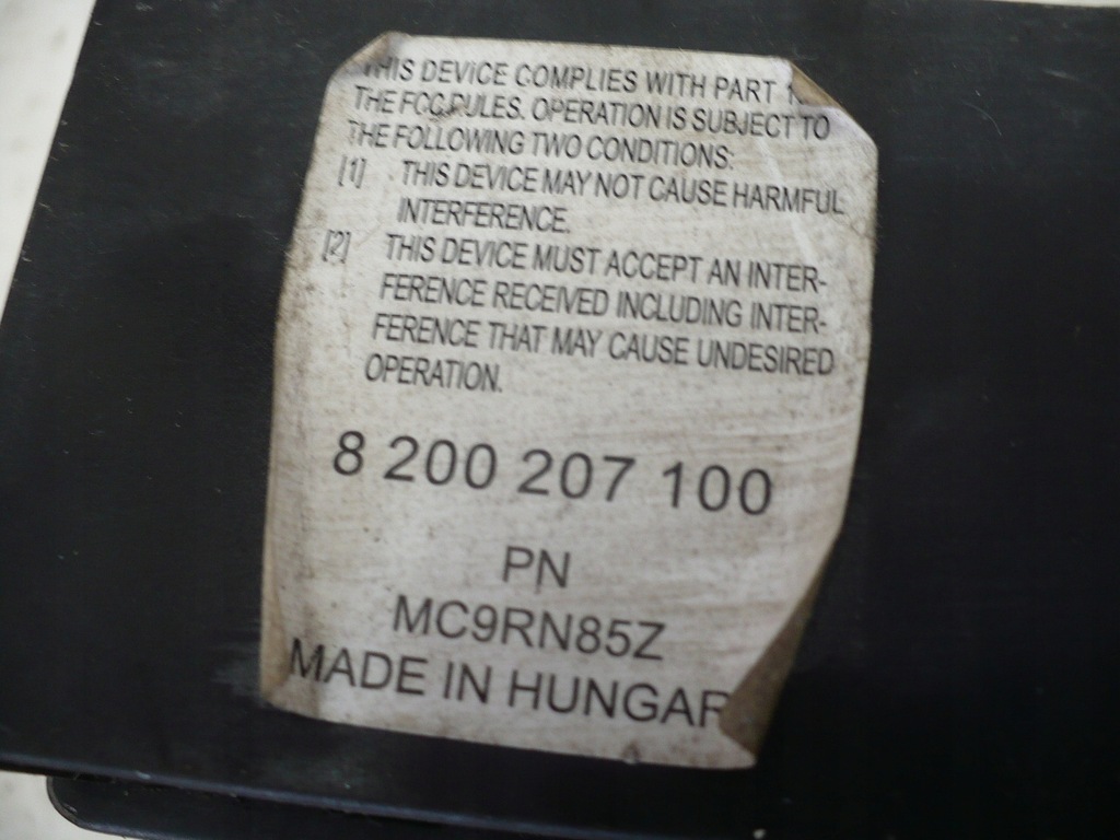 фото №3, Чейнджер дисков renault espace iv 8200207100