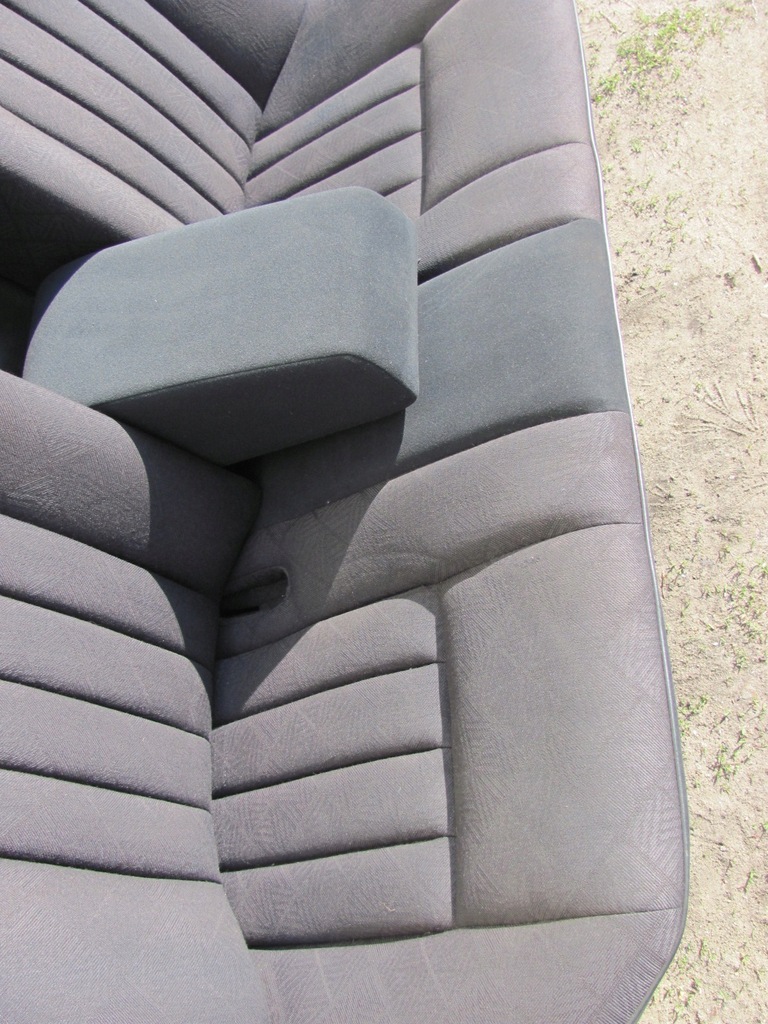 фото №14, Mercedes w124 сидіння передні + заднє сидіння чорні