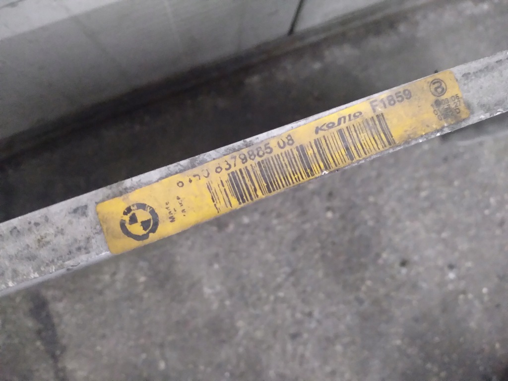 фото №5, Bmw e60 525i 530i n52 радиатор кондиционера