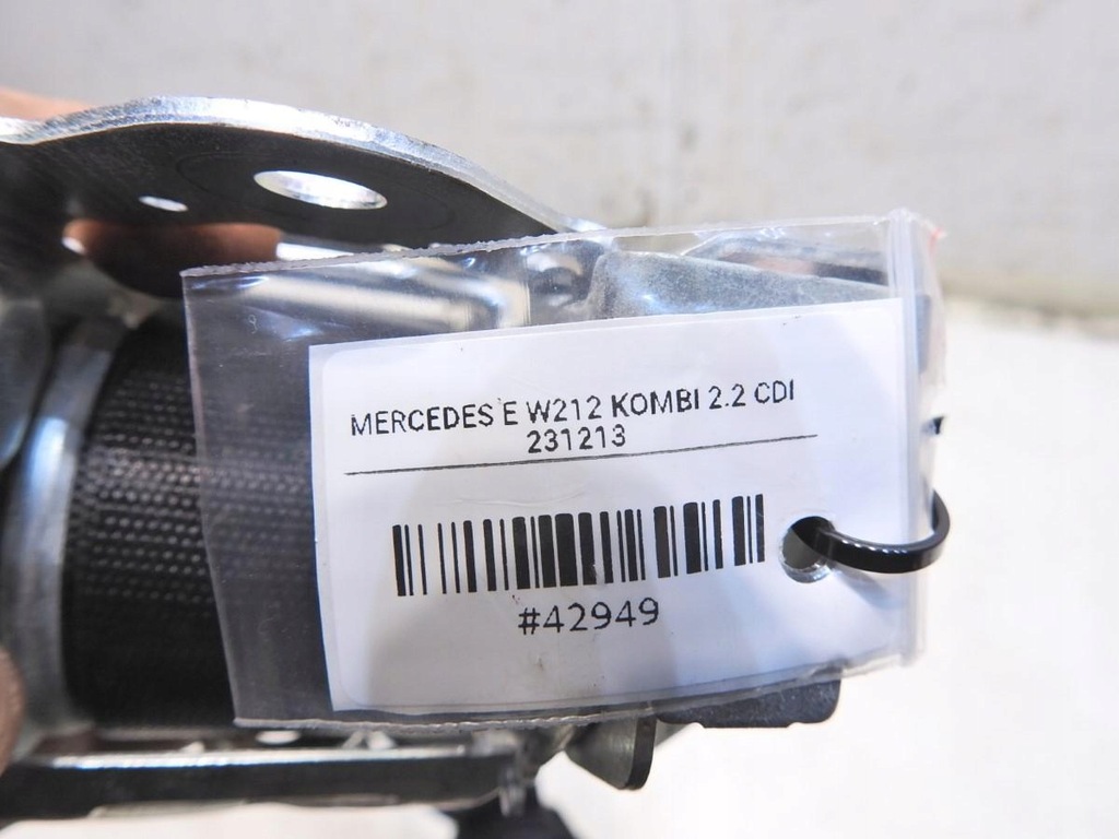фото №6, Pas безпеки натягувач лівий задня mercedes w212 34019804