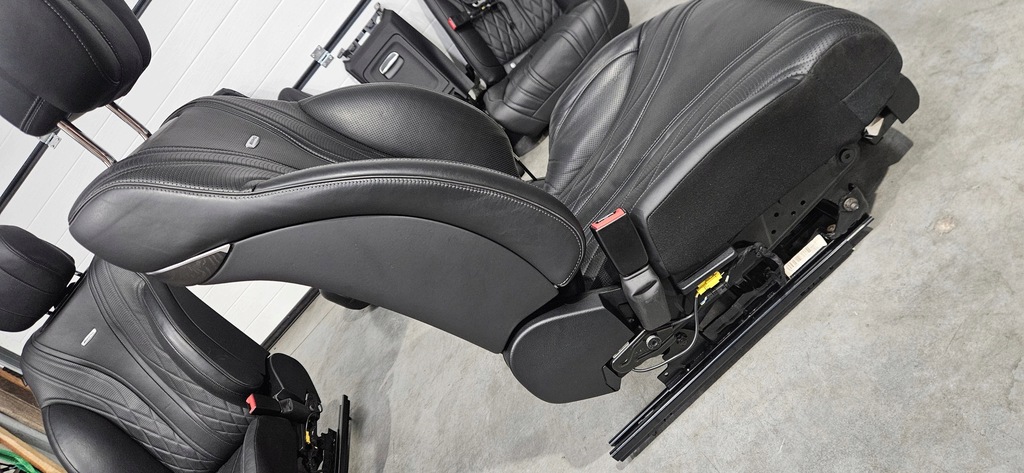 фото №10, Комплект сидінь сидіння mercedes s klasa w222 s63 amg long