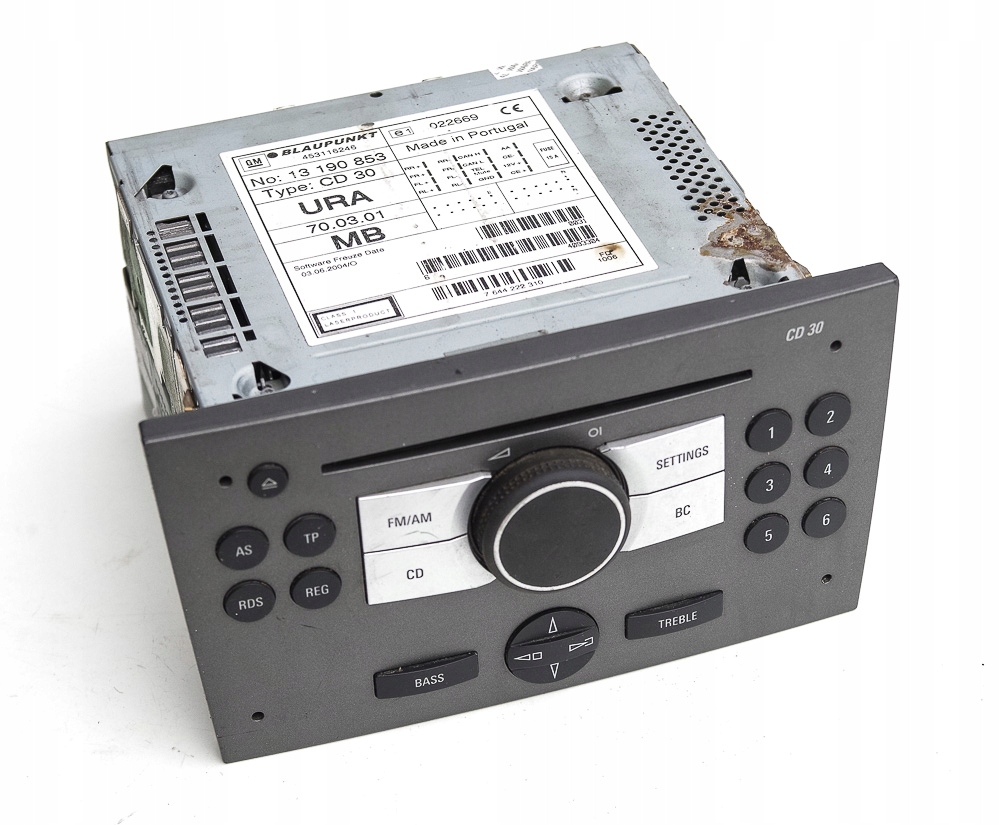 фото №9, Радио заводской 13190853 ura/mb/cs opel corsa