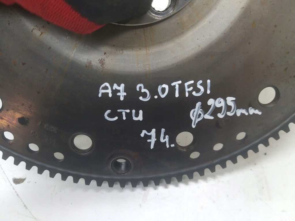 фото №8, Колесо маховик венец 3.0 tfsi a7 4g s4 b8 q7 c7 s5 ctu cak cgx 06e105323t