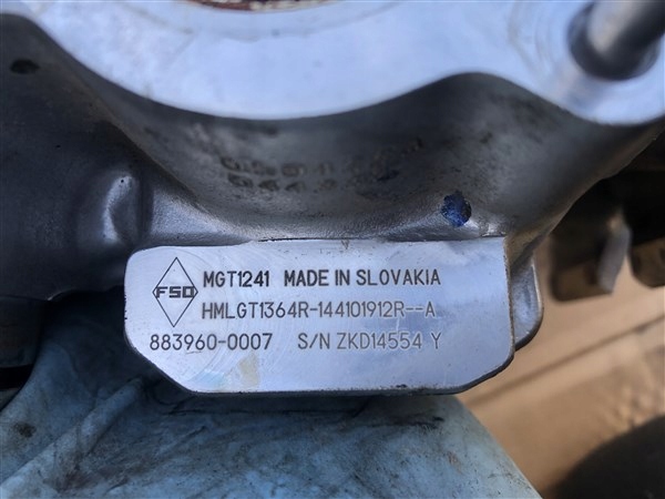 фото №8, Турбина nissan qashqai 3 iii j12 1.3 dig-t 883960-0007 144101912ra