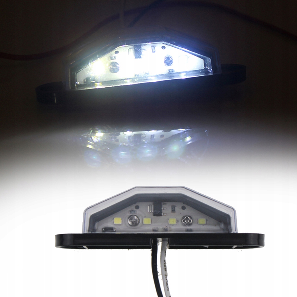 фото №8, Light truck licence plate лампа led 8 -led