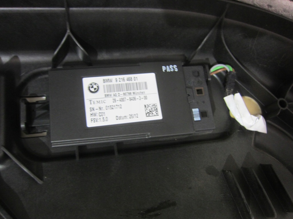 фото №10, Bmw f10 528xi заднє сидіння підігрівається спинка czarna