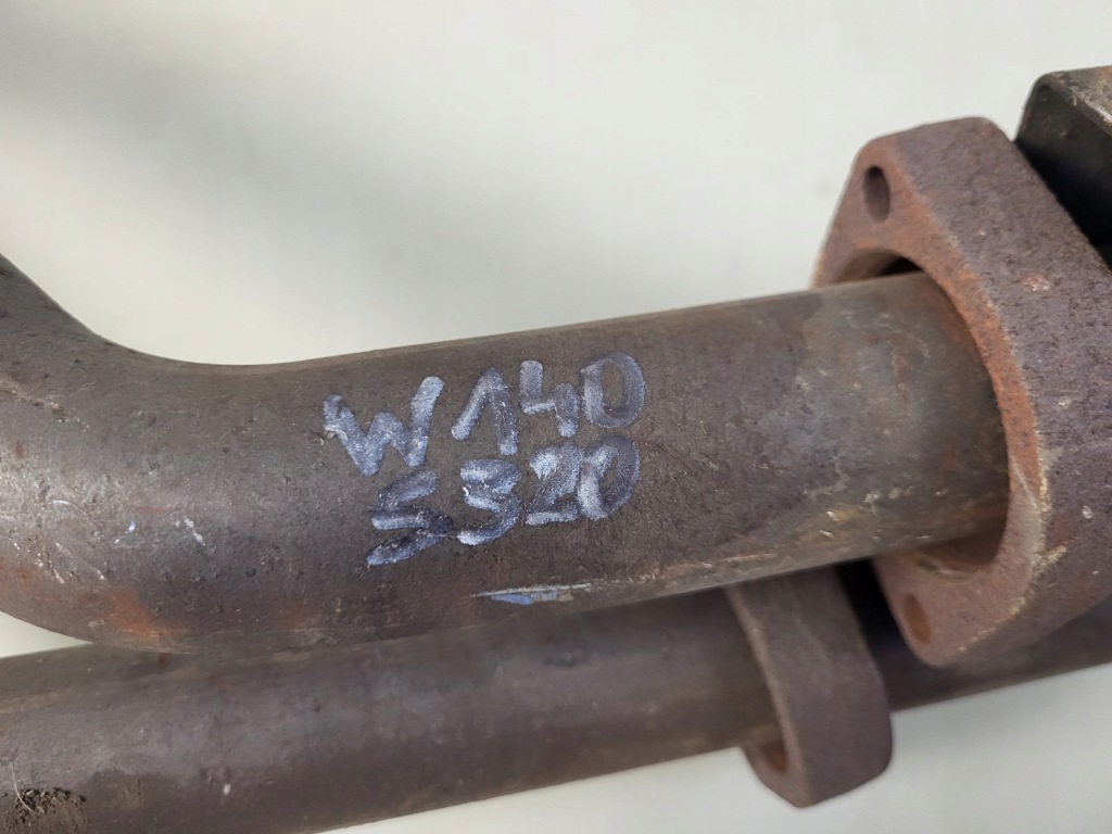 Труба вихлопна вихлоп колектор w140 3.2 b Зі Шроту