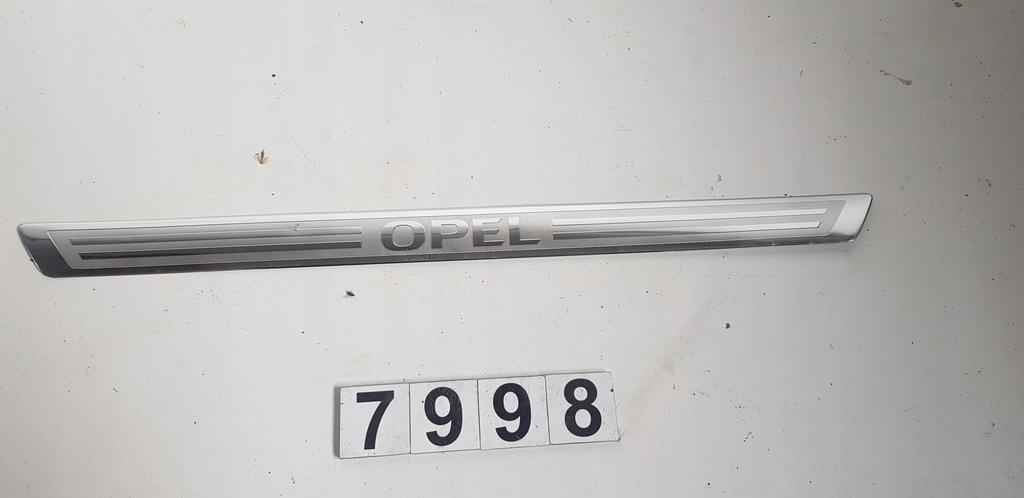фото №1, Opel astra j gtc накладка порог левая хром