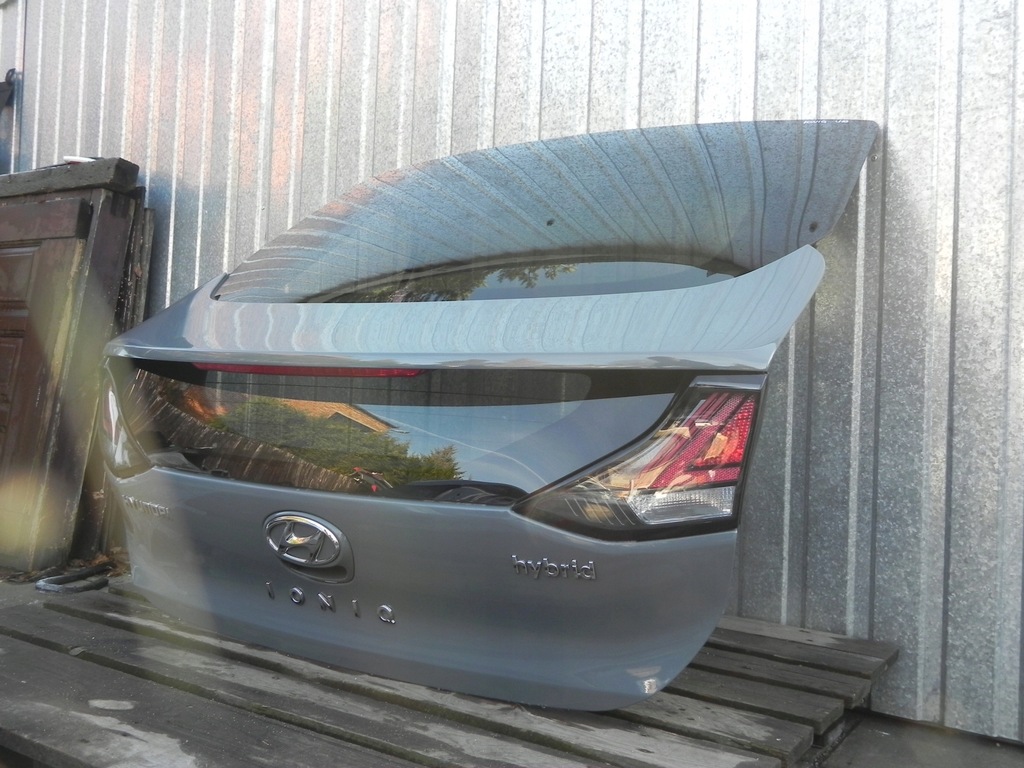 фото №5, Hyundai ioniq iv 4 lift 16-22 uss крышка багажника задняя задняя стекло