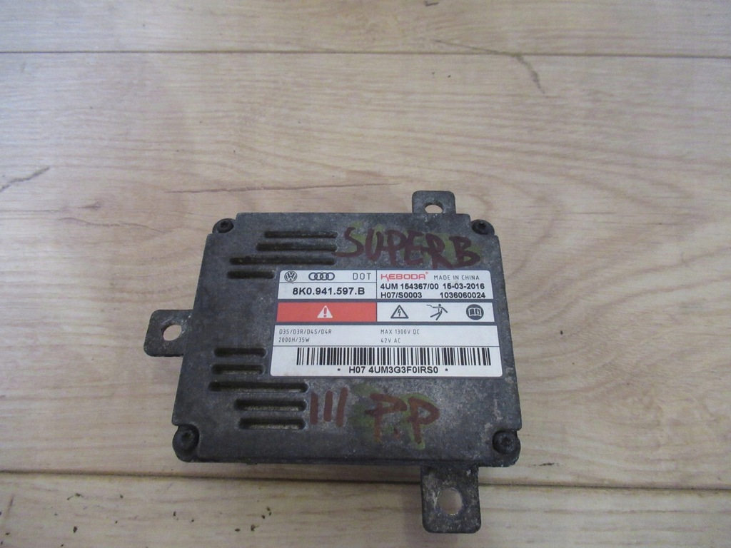 фото №1, Преобразователь 8k0941597b skoda superb iii 2016 rok