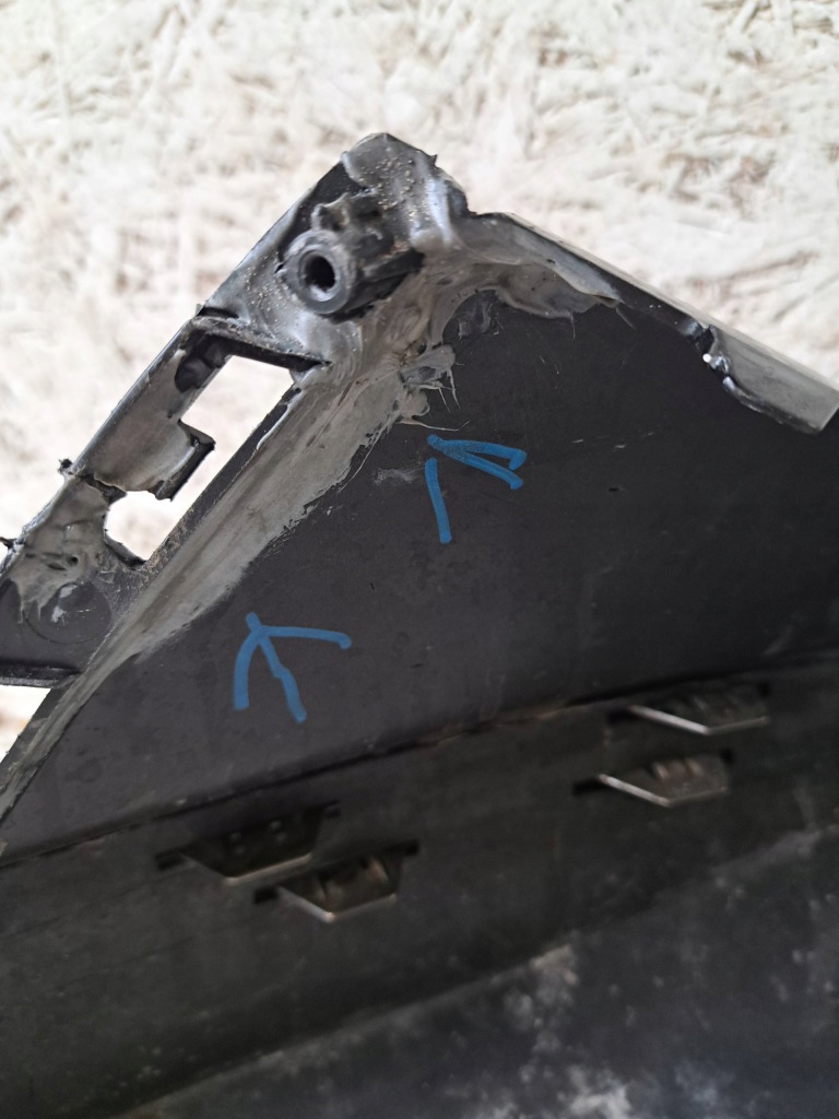 Kia ev6 86512-cv010 dół бампера накладка решітка в Україні