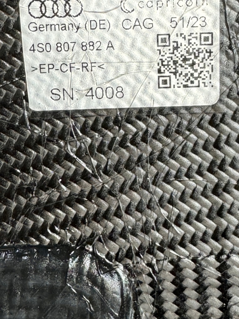 фото №8, Дифузор бампер накладка задня задня ліва права audi r8 4s0 lift 4s0807881a