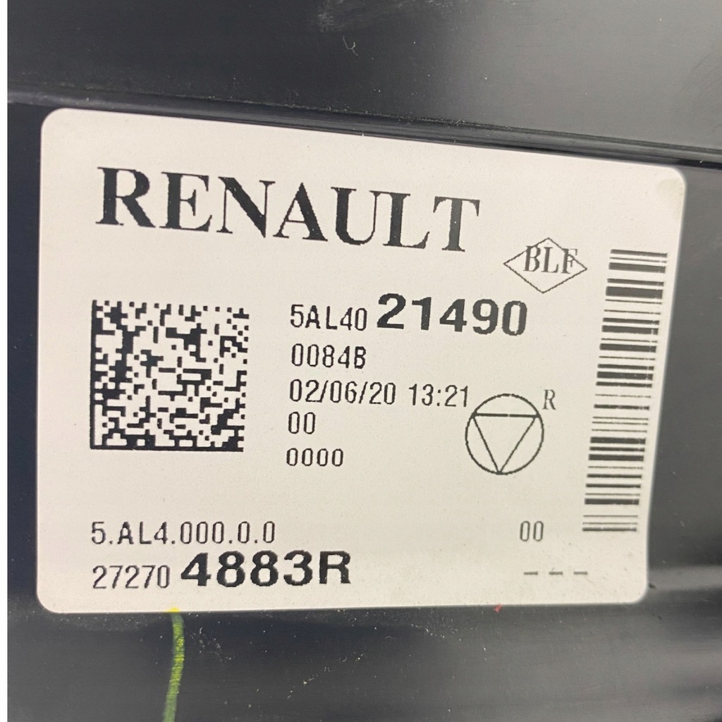 фото №11, Комплектна обігрівач renault clio v 272704883r