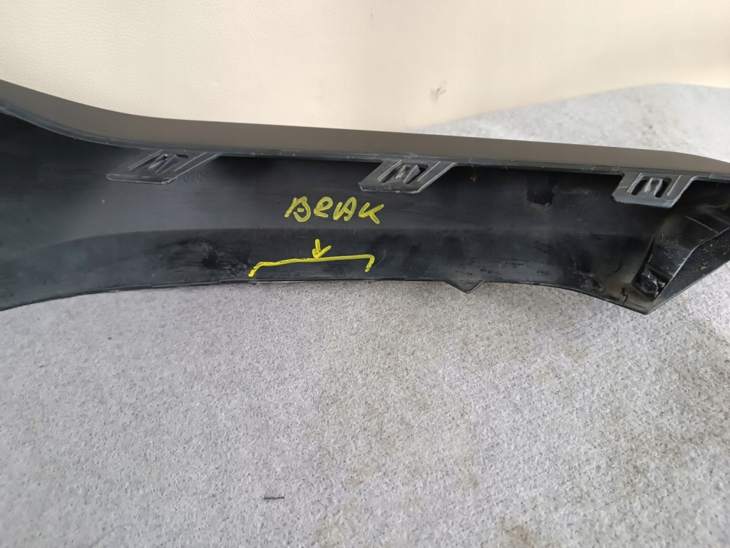 3076 toyota bz4x bz 4x левый bok уголок w бампер перед передний 1xpdc Оригинал