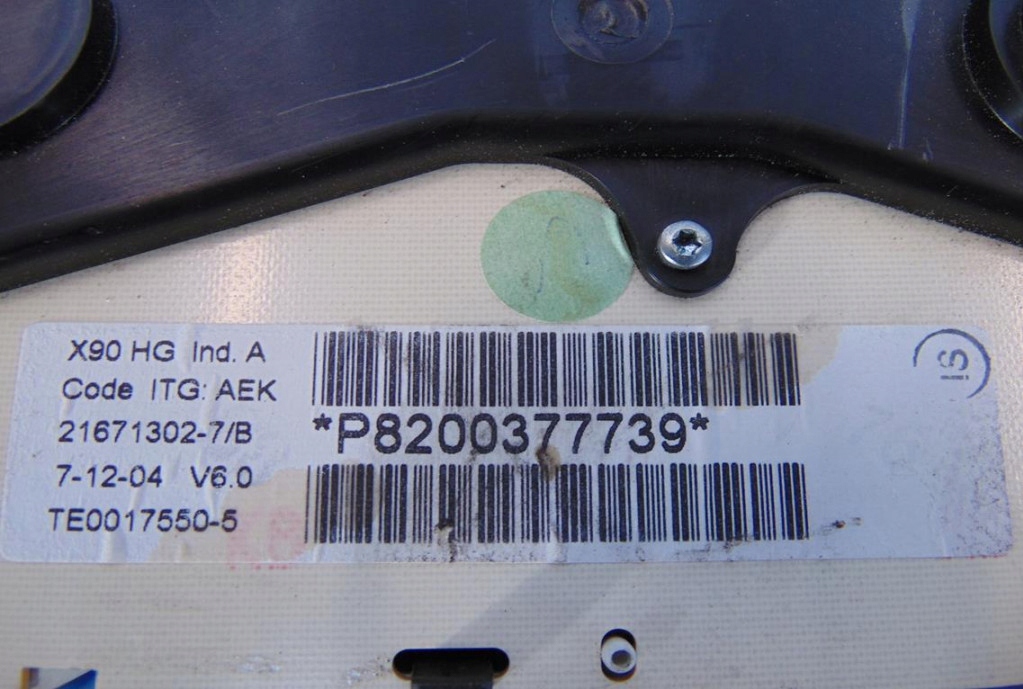 фото №5, Набор индикаторов dacia logan 1.4mpi sedan 5d p8200377739