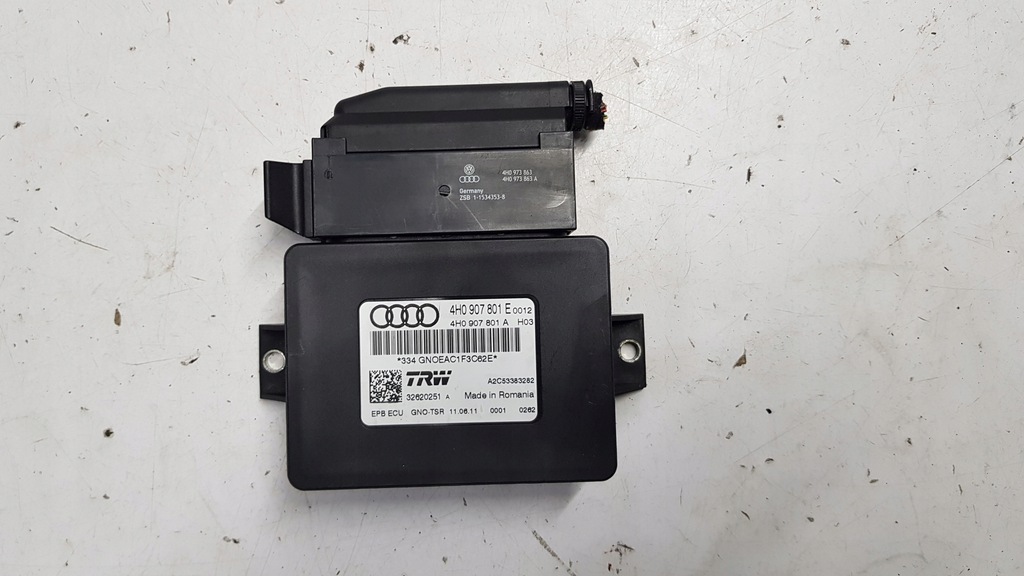 фото №1, Модуль гальма audi a6 a7 c7 4h0907801e