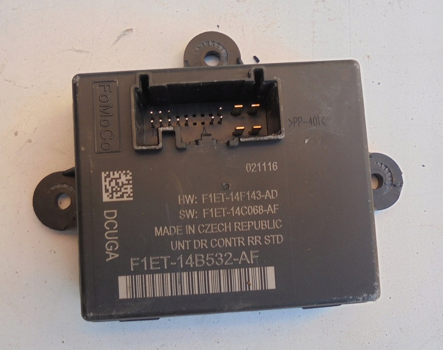 фото №1, Kuga mk2 модуль блок управления дверь задняя focus mk3