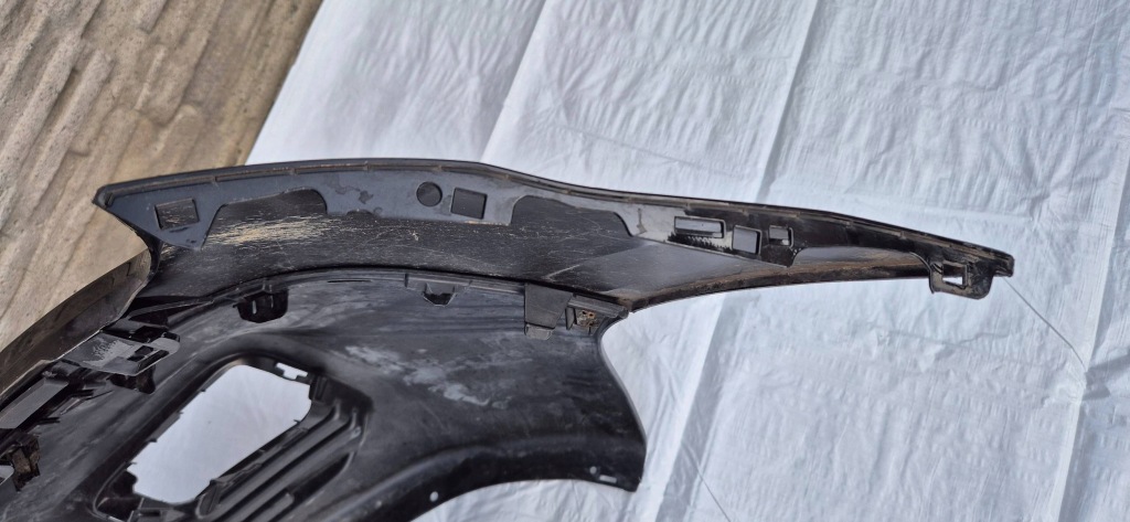 Fiat doblo 3 22- бампер перед без  отворів + решітка радіатора оригінал в Україні