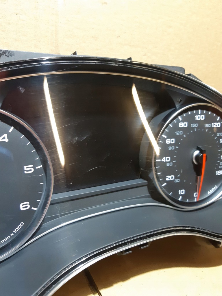 фото №9, Audi a7 4g tdi лічильник прилади спідометр версія angielska 4g8920984h