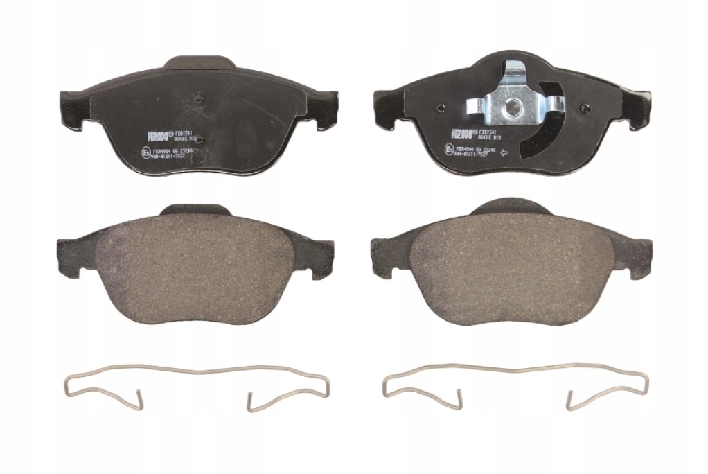 фото №2, Ferodo тормозные колодки перед renault laguna 2 ii vel satis