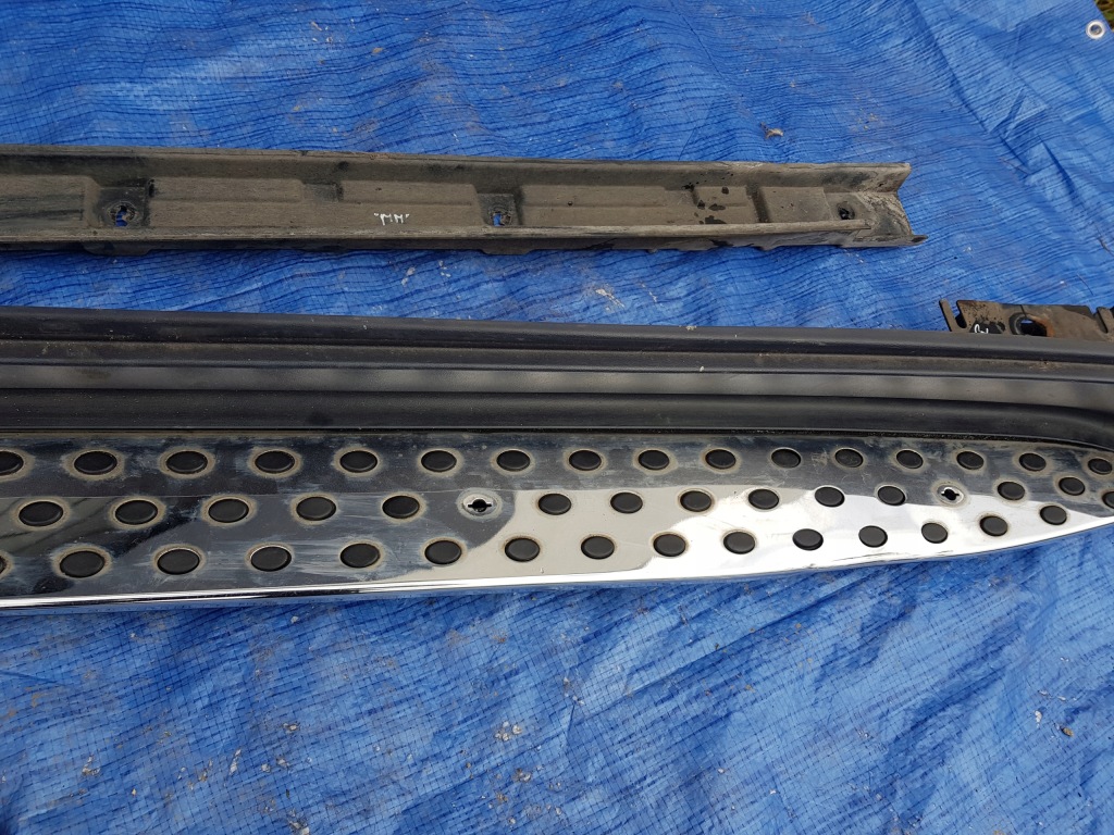 фото №5, Левый порог mercedes gl x164 w164 накладка молдинг порог подножка