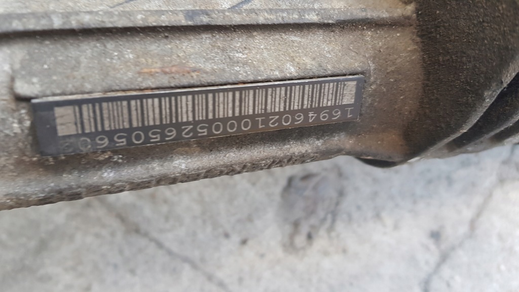 фото №13, Mercedes w169 2.0 cdi трансмиссия рулевая рулевая рейка a1695200401