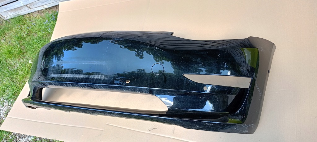 Купить Бампер перед передний tesla model 3 17-22rok 1530701-04-f оригинал
