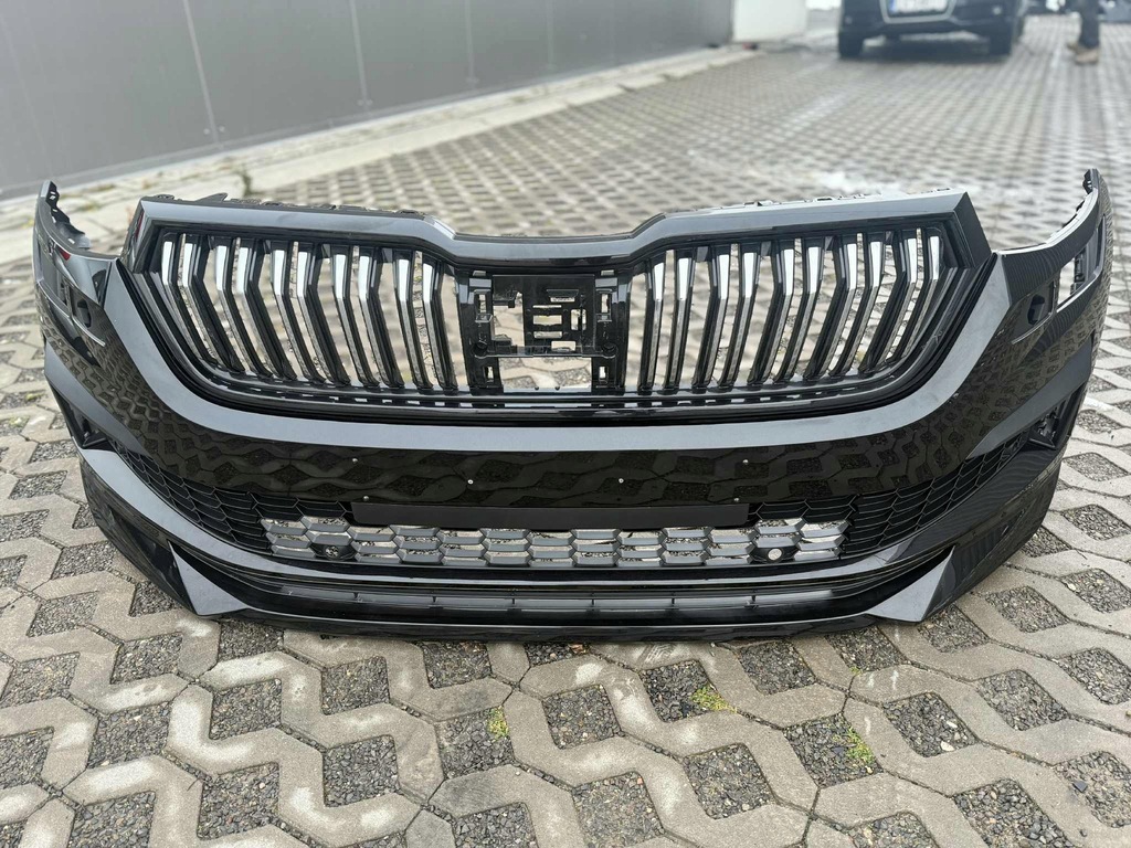фото №10, Skoda kodiaq i lift sportline бампер перед передній sprysk. 4xpdc lf9r