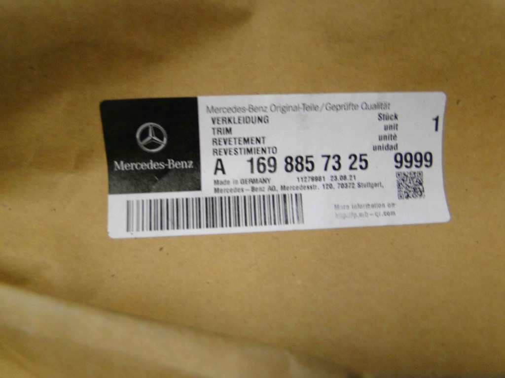 Mercedes a w169 169 рестайлинг  бампер задний avant eleg Оригинал