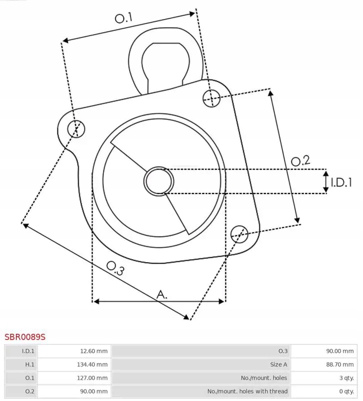 Кришка стартер, карбюратора sbr0089s as-pl Доставка